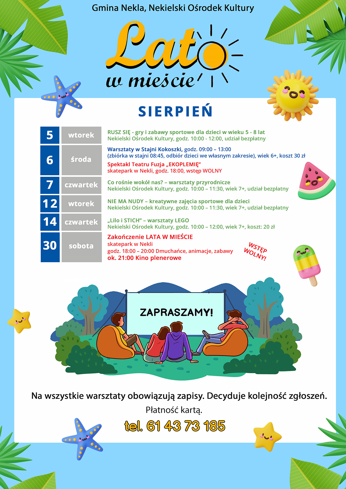 Plakat informacyjny