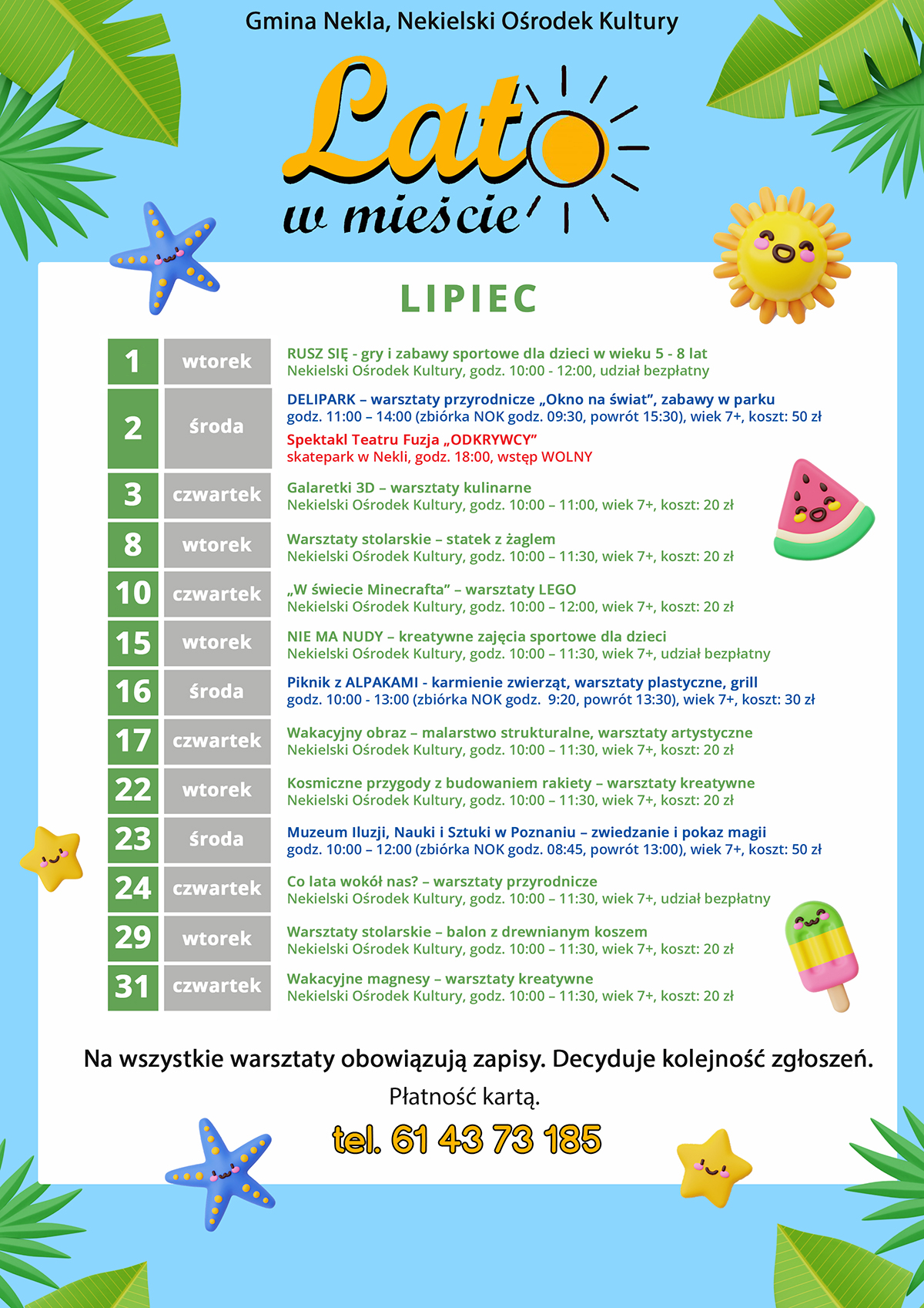 Plakat informacyjny